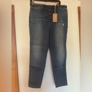 NWT Madewell 10” High Rise Skinny Jean, Sz 32